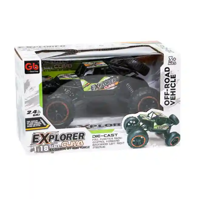 Внедорожник "Explorer Climb" на п/у с аккум., зеленая, код 582063