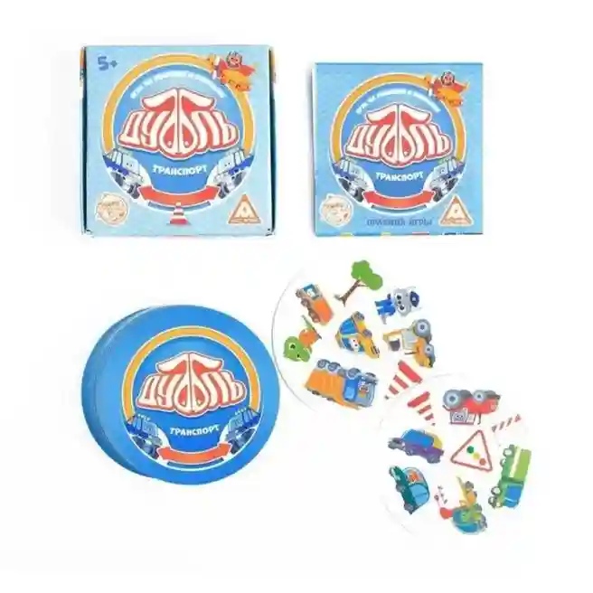 SL Настольная игра "Дуббль. Транспорт", 5176875