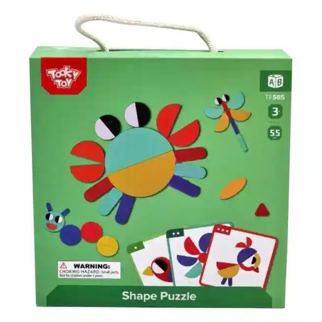 Jucărie din lemn Shape Game, cod 57306