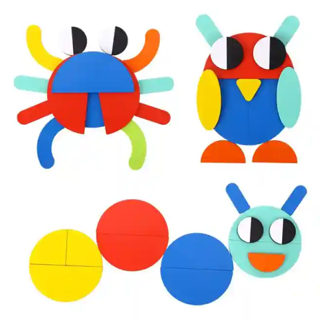 Jucărie din lemn Shape Game, cod 57306