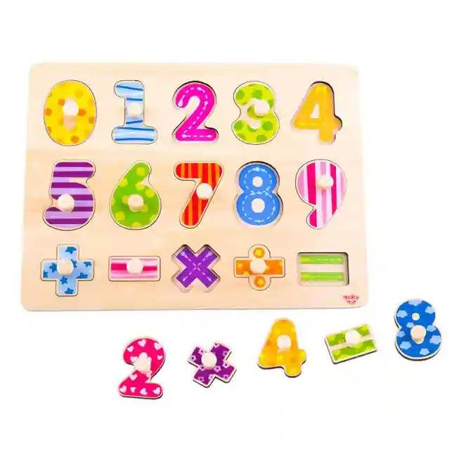 Puzzle în ramă Cifre, cod 57372