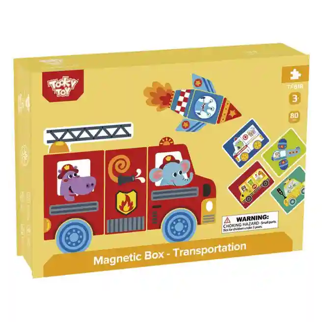 Магнитная игра Пазлы Транспорт, код 57207