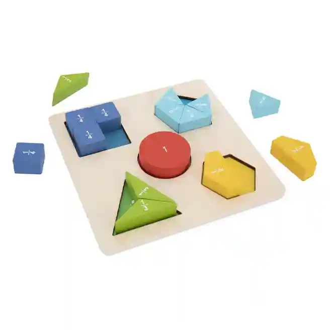 Puzzle fracțional din lemn, cod 57240