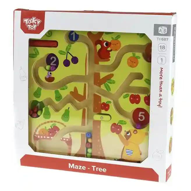 Деревянная игрушка Лабиринт Дерево, код 57340