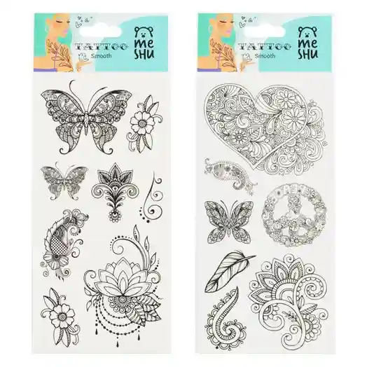 Set pentru tatuaje MESHU "Smooth", 23*9 cm
