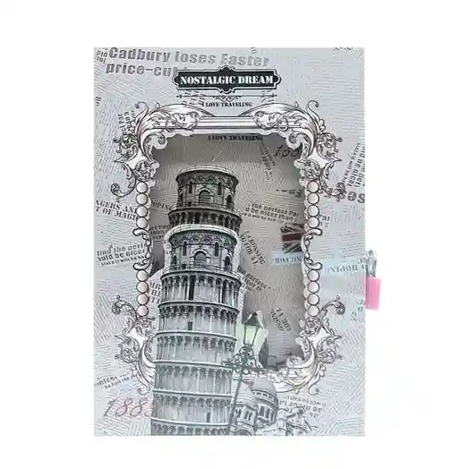Блокнот A5 с замком Towers