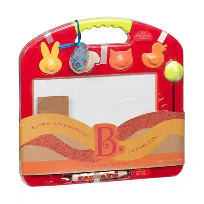 BTT Plansa de desen magnetica cu 4 stampile, cod 57779