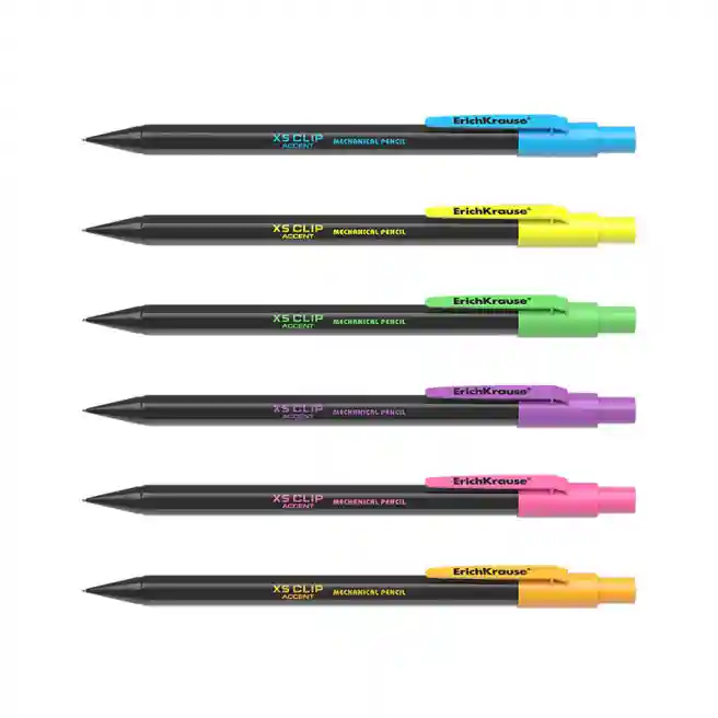 Creion mecanic ErichKrause XS Clip Accent 0.7 mm