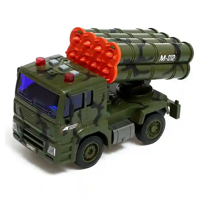 WY Грузовик 1:20 "Missile Launcher Truck" (свет,звук), зеленый, код 57910