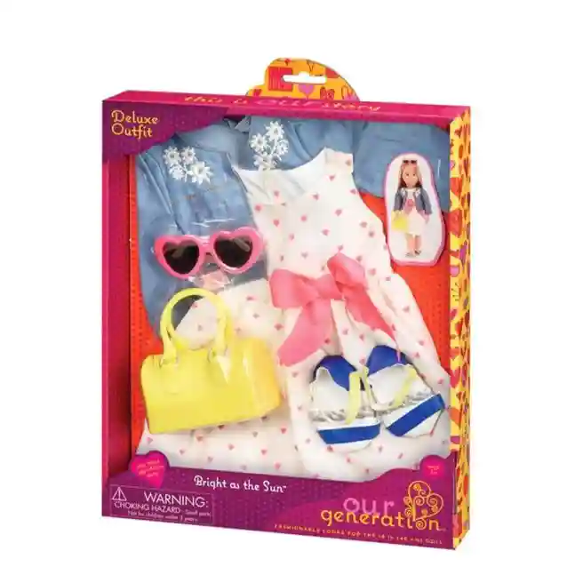 BTT Set imbracaminte Our Generation 46 cm Rocita cu inimioare, cod 57463