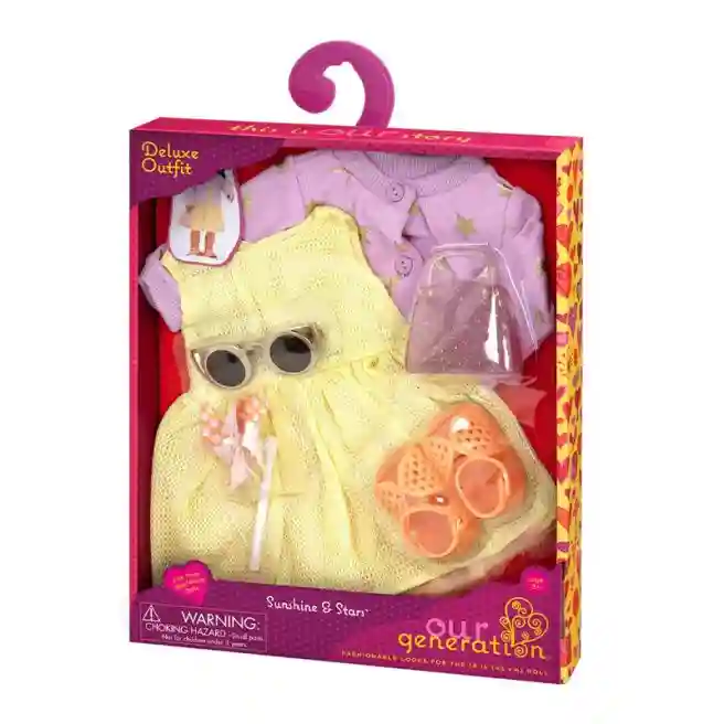 BTT Set de imbracaminte Our Generation 46 cm Sunshine, cod 57477
