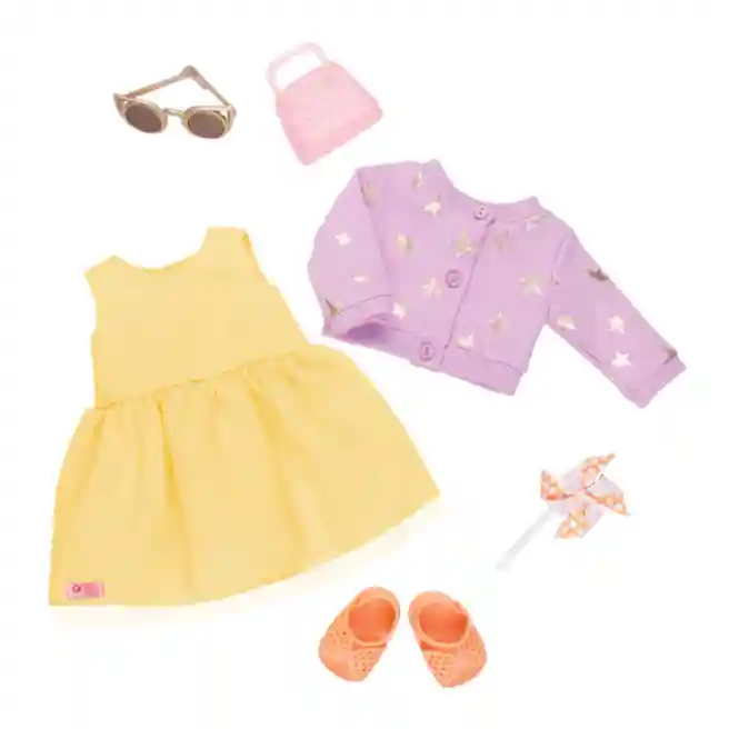 BTT Set de imbracaminte Our Generation 46 cm Sunshine, cod 57477