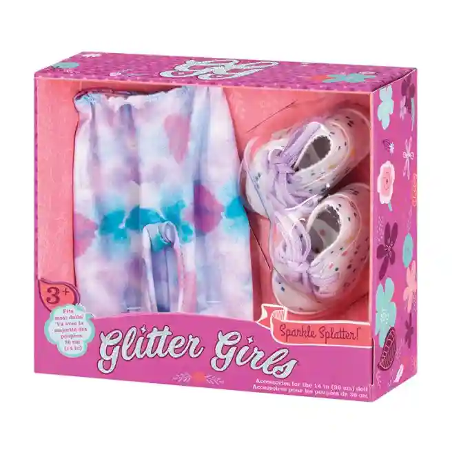 BTT Leggings si sneakers Glitter Girls 35 cm, cod 57483