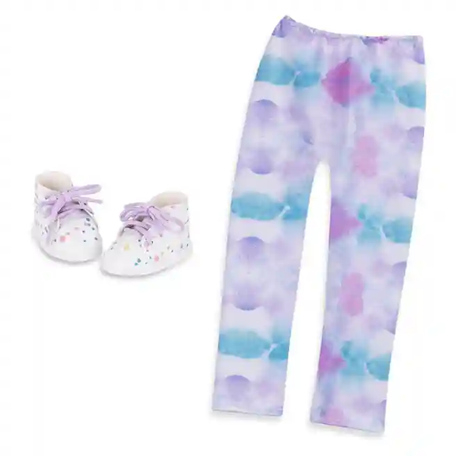 BTT Leggings si sneakers Glitter Girls 35 cm, cod 57483