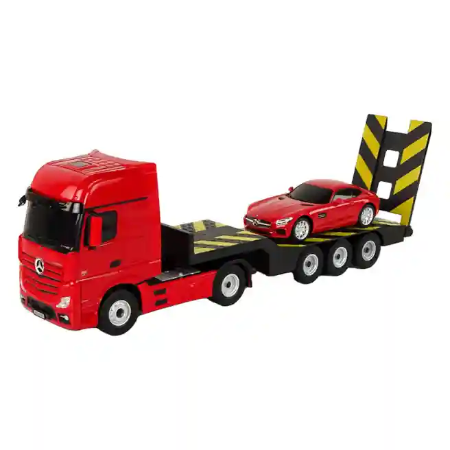 RS Машина р/у RASTAR 1:24 Mercedes-Benz Antos, красная, код 58249