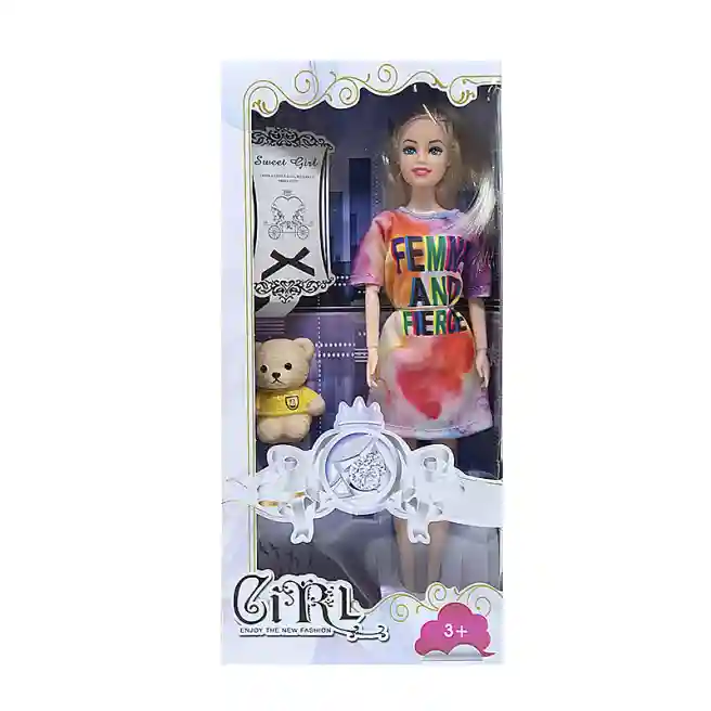 Păpușă 27 cm "Girl in Magic ", Emme, cod 622048