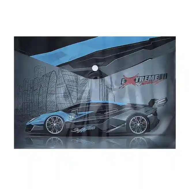 Mapă-plic A4 din plastic 17C, Car