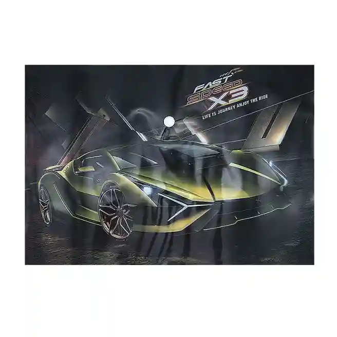 Mapă-plic A4 din plastic 17C, Car