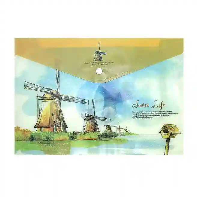 Mapa-plic A4 din plastic 17C, Art