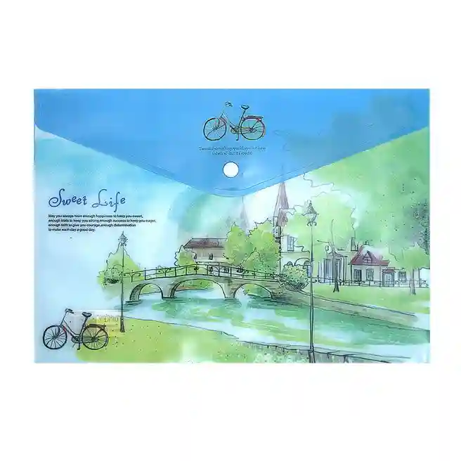 Mapa-plic A4 din plastic 17C, Art