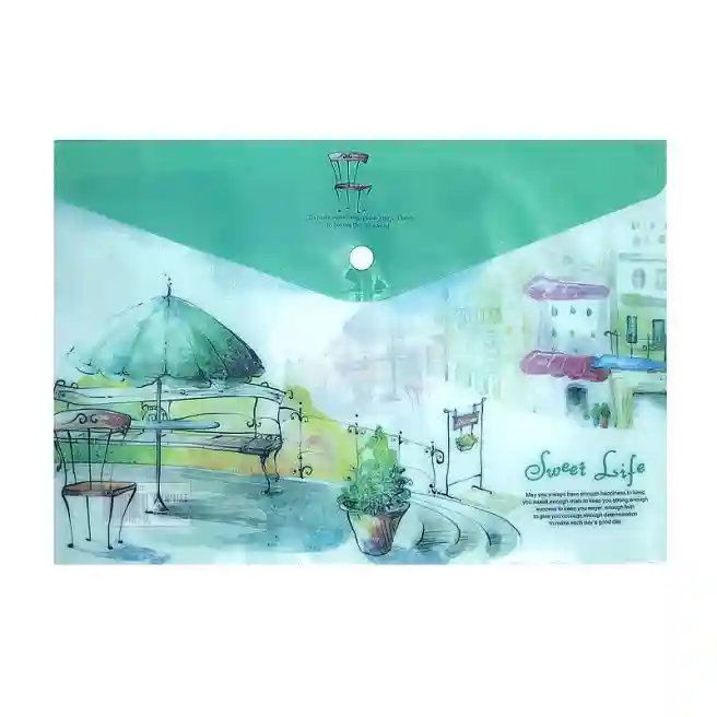 Mapa-plic A4 din plastic 17C, Art