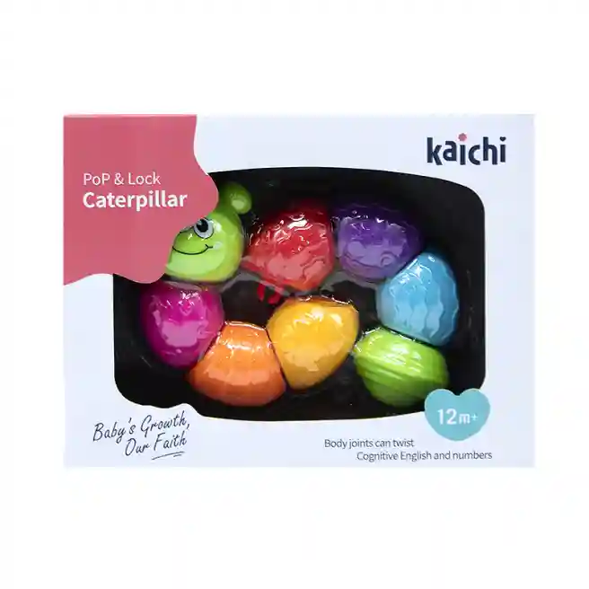 Jucărie educativă „Caterpillar Kaichi”, cod 642003