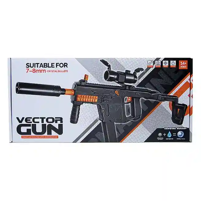 Игровое водяное ружье "Vector Gun" с USB-кабелем, код 642064
