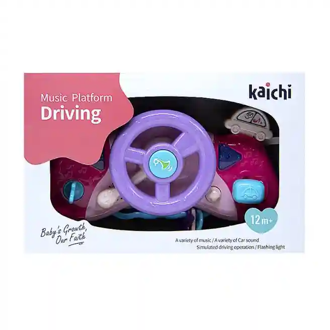 Volan de joacă "Kaichi", cu lumină și sunet, cod 642002