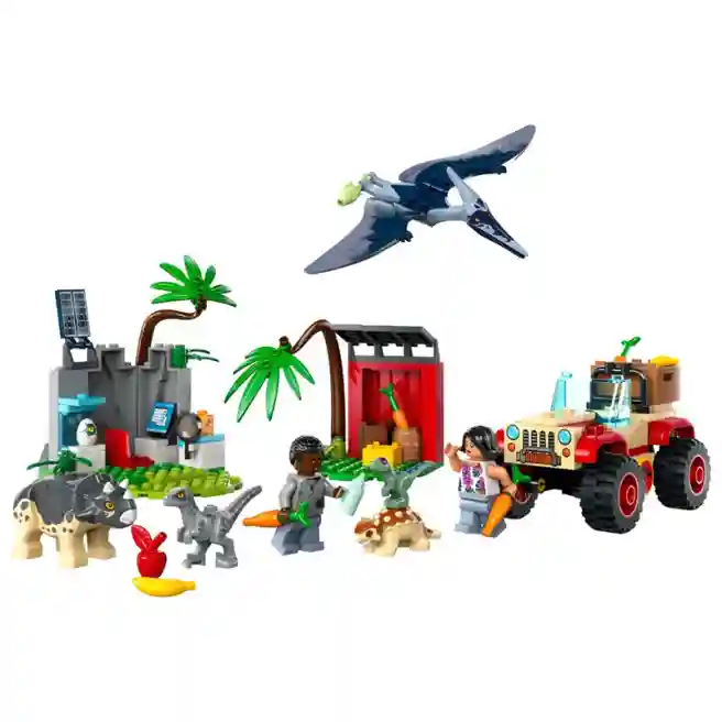 Constructor LEGO Jurasic World Centrul de salvare a bebelușilor dinozauri, art. 76963