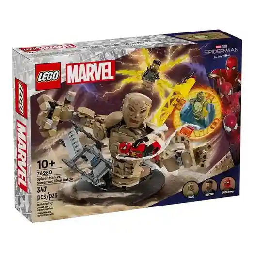 Constructor LEGO Marvel Spider-Man vs. Sandman: The Last Stand, art. 76280