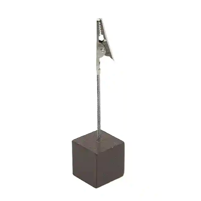 Suport pentru hartie "Cub " 11 cm - Maro Inchis., cod 58704