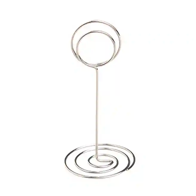 Suport pentru hartie "Cerc" 8,5 cm - Argint, cod 58710