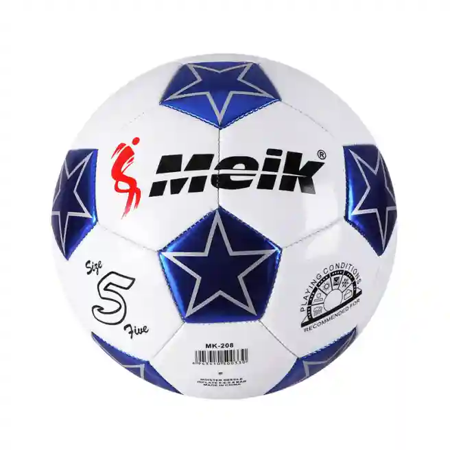 Minge de fotbal Meik, аrt. MK-208A, alb/albastră, cod 201051