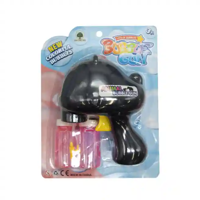 Pistol cu buline de sapun, negru cod 662052