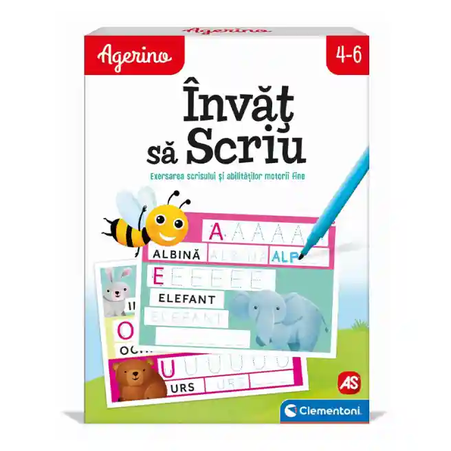 AS Joc Educativ Agerino «Învățăm să scriem» RO, cod 58792