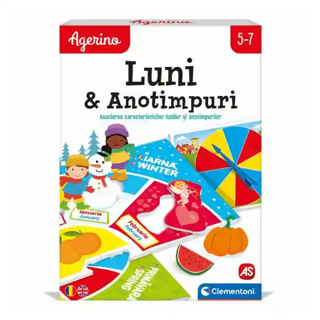 AS Joc Educativ Agerino «Lunile și Anotimpurile» RO, cod 58791