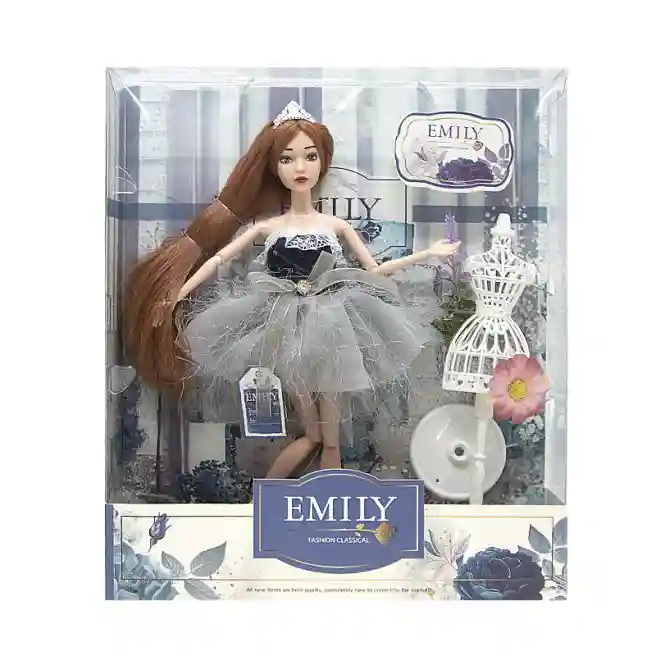 Кукла Emily 30 см, с вешалкой для модели, код 672005