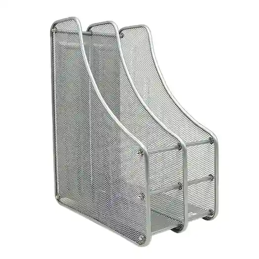 Set de suport-uri pentru documente 2 secții, din metal, 3002-2 SILVER