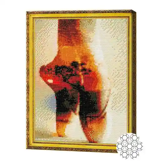 Poante și apus 30x40 cm, mozaic cu diamante