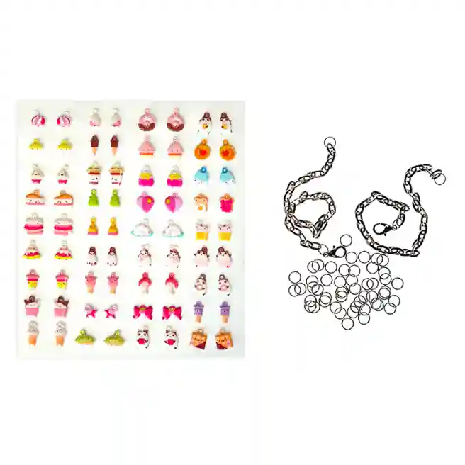 Set Pentru Creativitate, Brățări Cu Figurine Moi, Dulciuri, art. DPZK-013