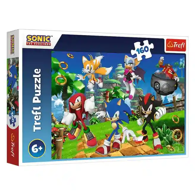 TF Пазлы "160" - "Sonic and friends / SEGA Sonic The Headgehod", код 60008
