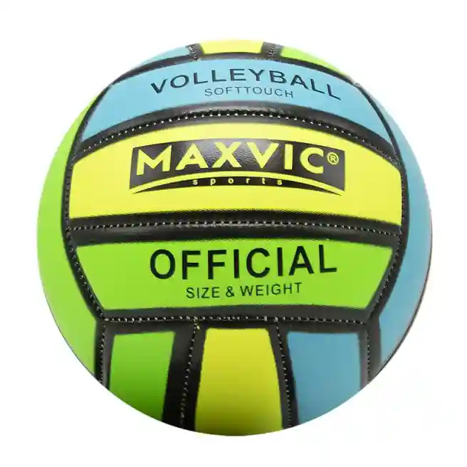 Minge de volei Maxvic Nr.5, albastra, cod 203017