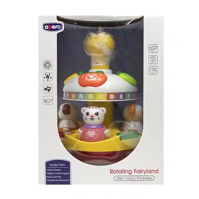 Игрушка Abero "Fairyland", желтый, код 692116