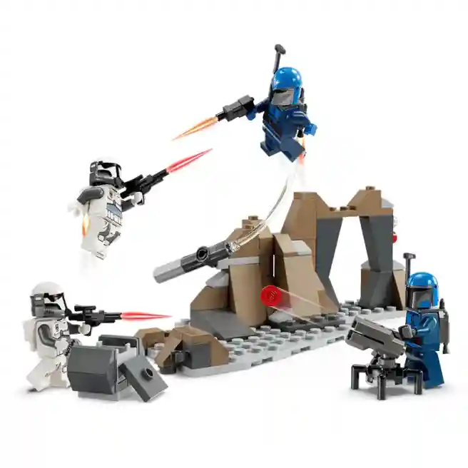 Constructor LEGO Star Wars Setul de luptă «Mandalore Ambush», art. 75373