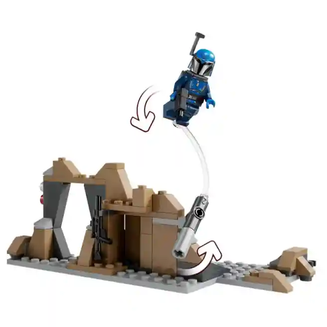 Constructor LEGO Star Wars Setul de luptă «Mandalore Ambush», art. 75373