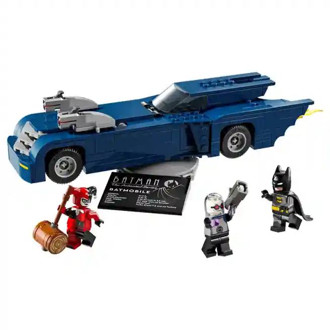 Конструктор LEGO Batman Movie Бэтмен на Бэтмобиле против Харли Квинн и Мистера Фриз, арт. 76274
