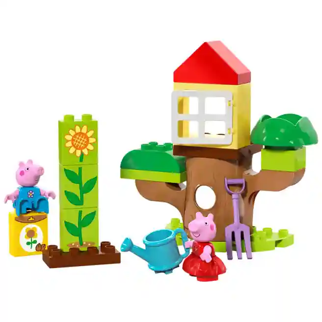Конструктор LEGO DUPLO Сад Свинки Пеппы и домик на дереве, арт. 10431