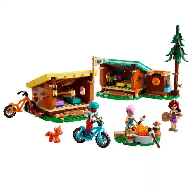 Constructor LEGO Friends Tabără de aventură, cabane confortabile, art. 42624
