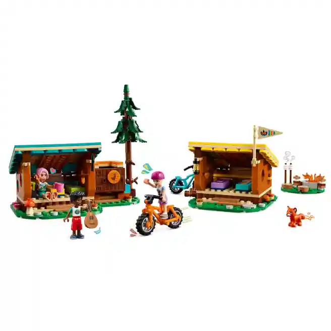 Constructor LEGO Friends Tabără de aventură, cabane confortabile, art. 42624
