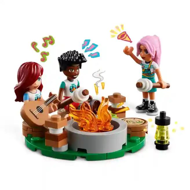 Constructor LEGO Friends Tabără de aventură, cabane confortabile, art. 42624